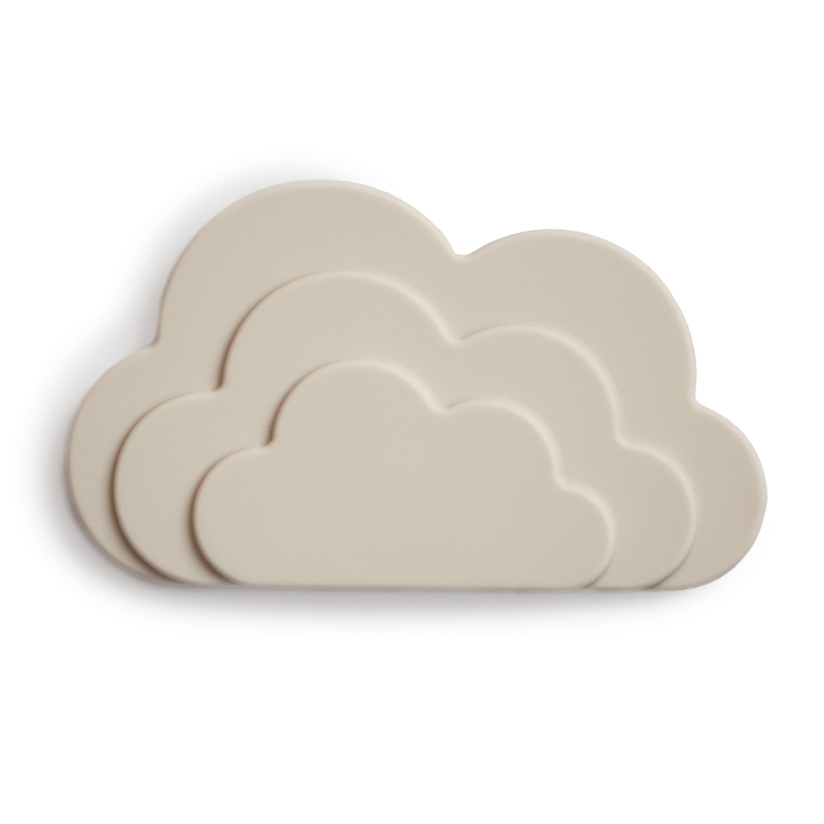 Mushie Bijtring Cloud - Gray-
