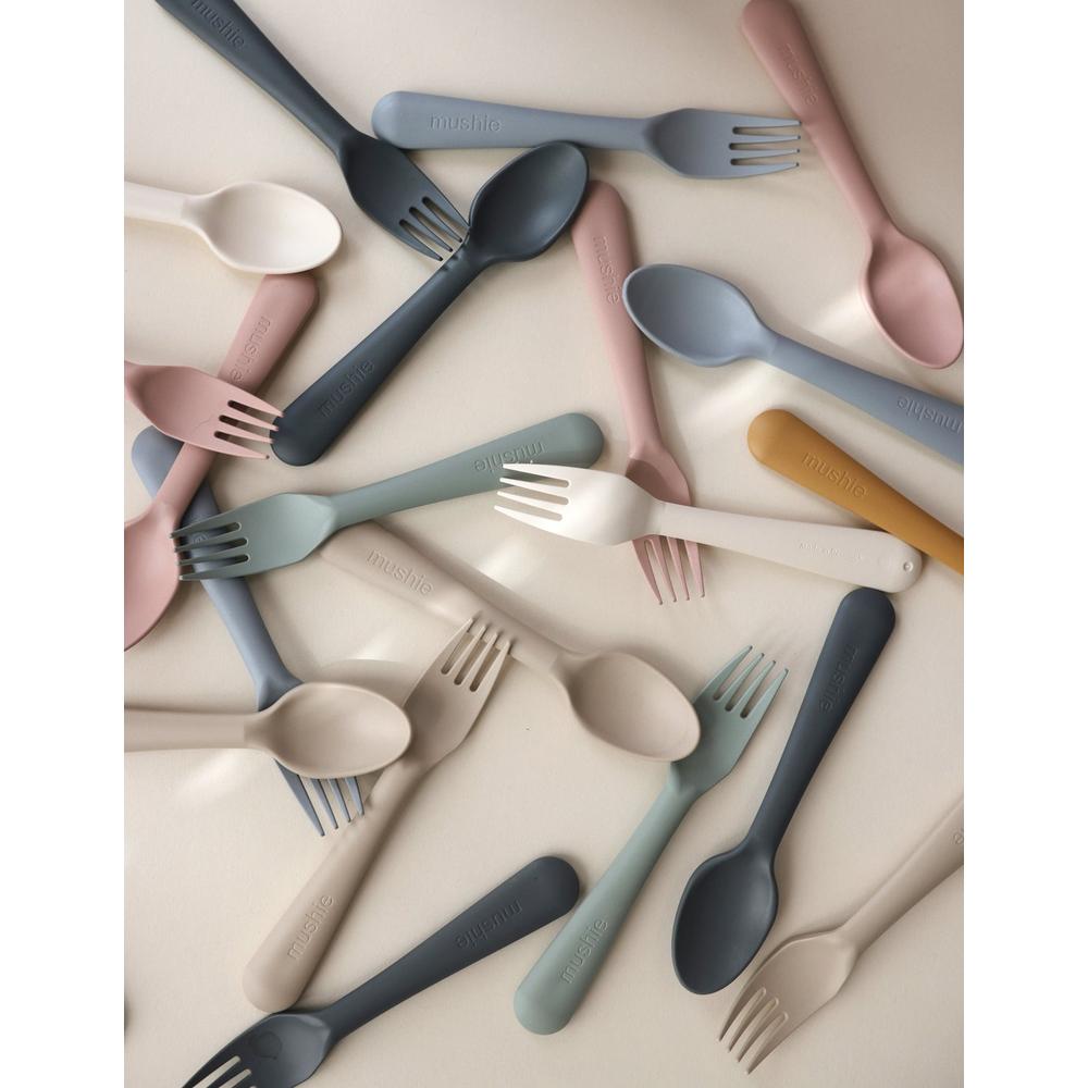 Mushie Lepel & Vork- Dusty Rose-