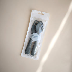 Mushie Lepel & Vork- Twilight Blue-