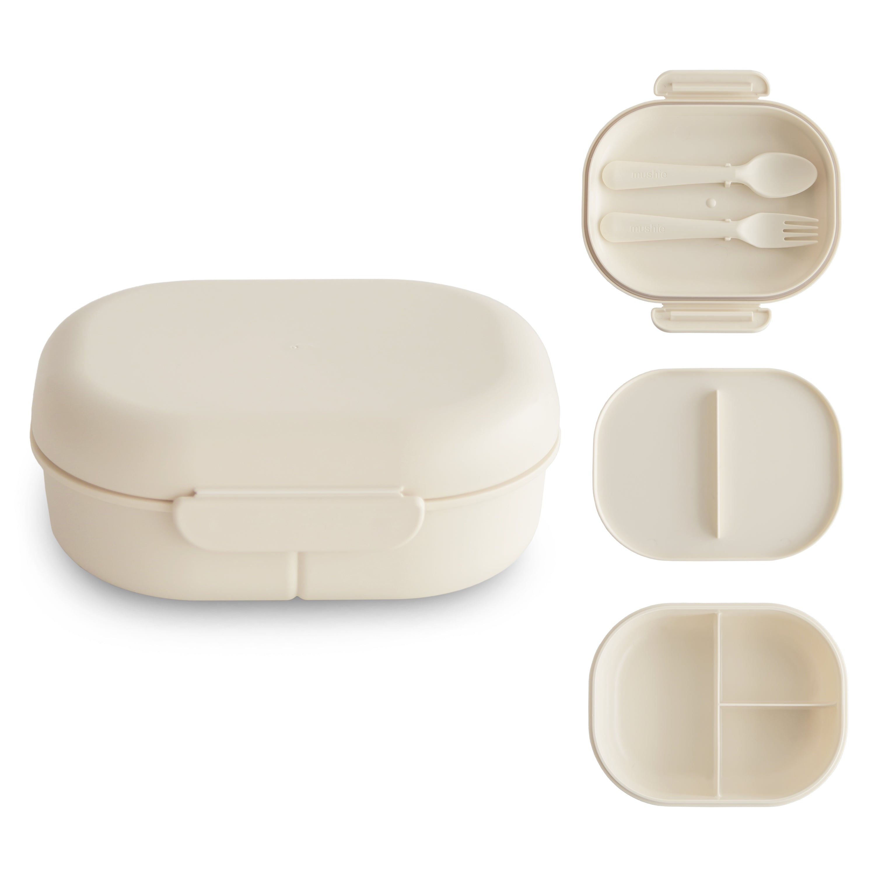Mushie Lunchbox - Ivory-