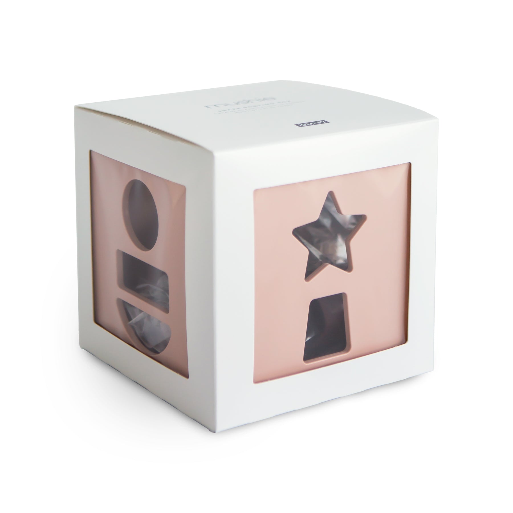 Mushie Shape Sorting Box - Petal-