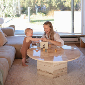 Mushie Shape Sorting Box - Petal-