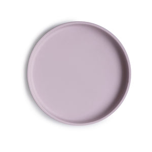 Mushie Siliconen Bord Met Zuignap - Soft Lilac-