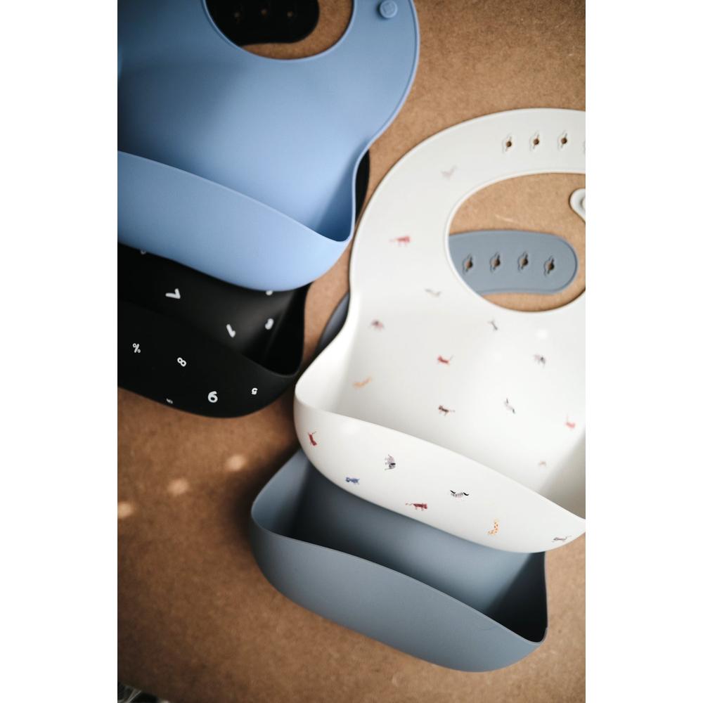 Mushie Siliconen Slabbetje - Circus-