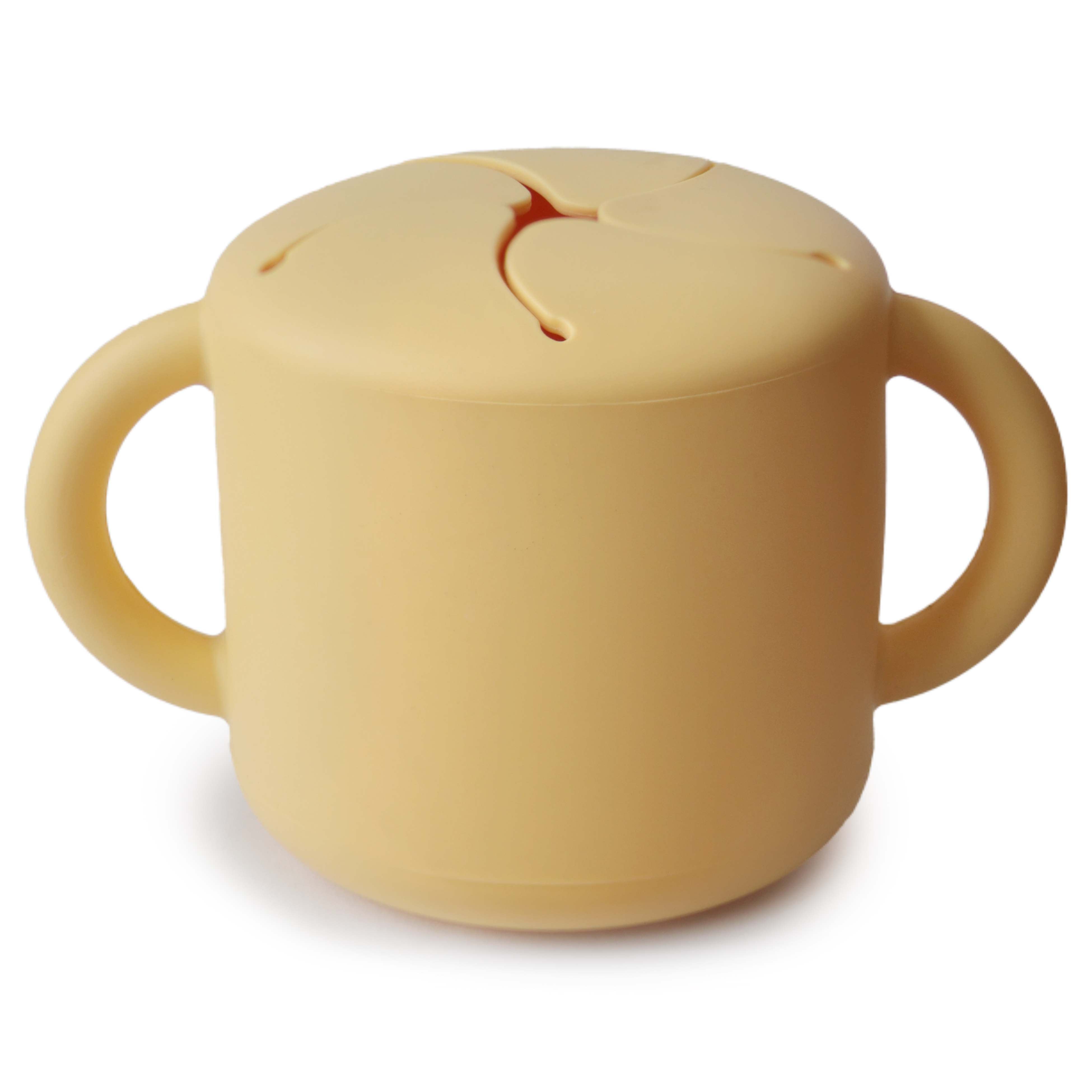 Mushie Snack Cup - Pale Daffodil-