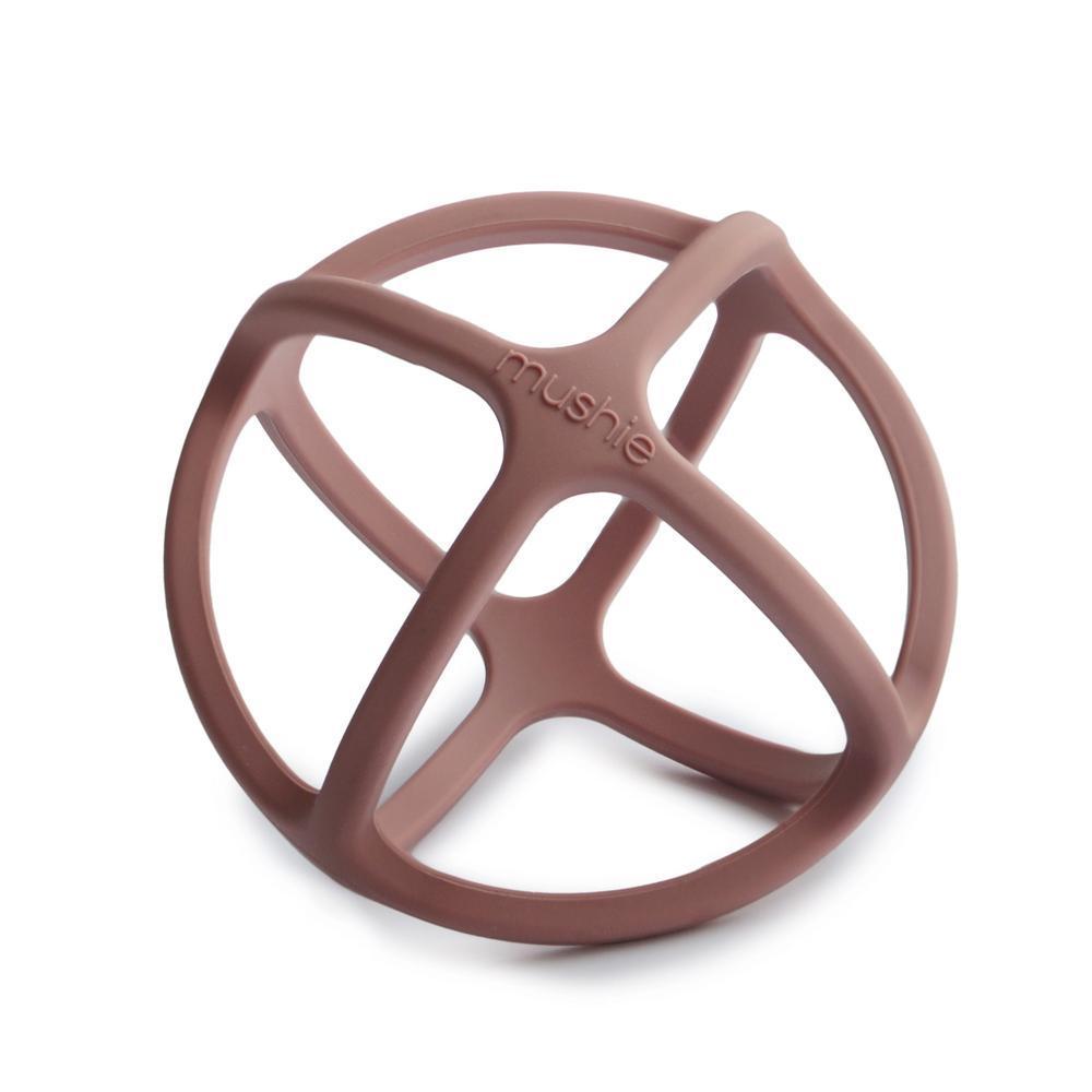 Mushie Teether Ball - Woodchuck-