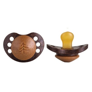 The Pacifier Anatomical - Bok + Kokos - 2-pack-